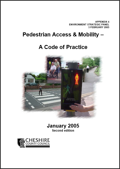 Pedestrian Access and Mobility Front